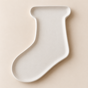 Bota 14*17cm - Pieza bizcochada