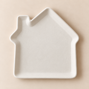 Casita 14x19cm- Pieza bizcochada