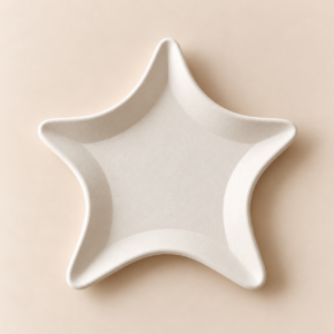 Estrella 15x15cm- Pieza bizcochada