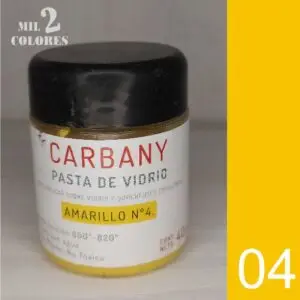 04. Pasta de vidrio Amarilla