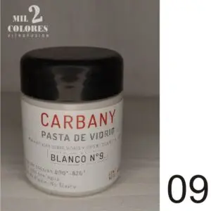 09. Pasta de vidrio Blanca
