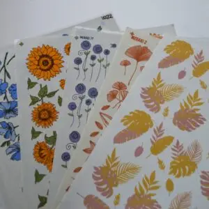 Calcos vitrificables