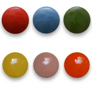 Promo 6 esmaltes para cerámica x100grs c/u