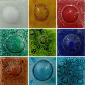 Promo 9 esmaltes con burbujas x25grs c/u opción 1