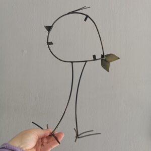 Pájaro Tala para apoyar 23*37cm