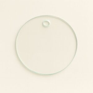 Círculo de 6cm con perforación