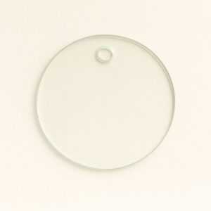 Círculo de 4cm con perforación
