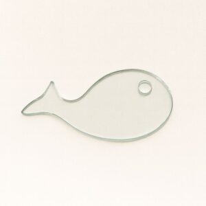 Ballena 7cm con perforación