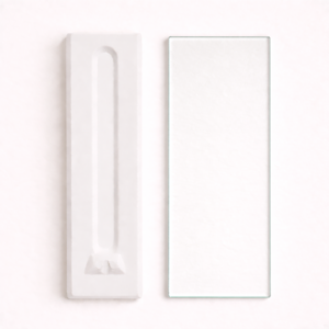 Vidrio 5x25cm para molde de portasahumerio recto- 2mm